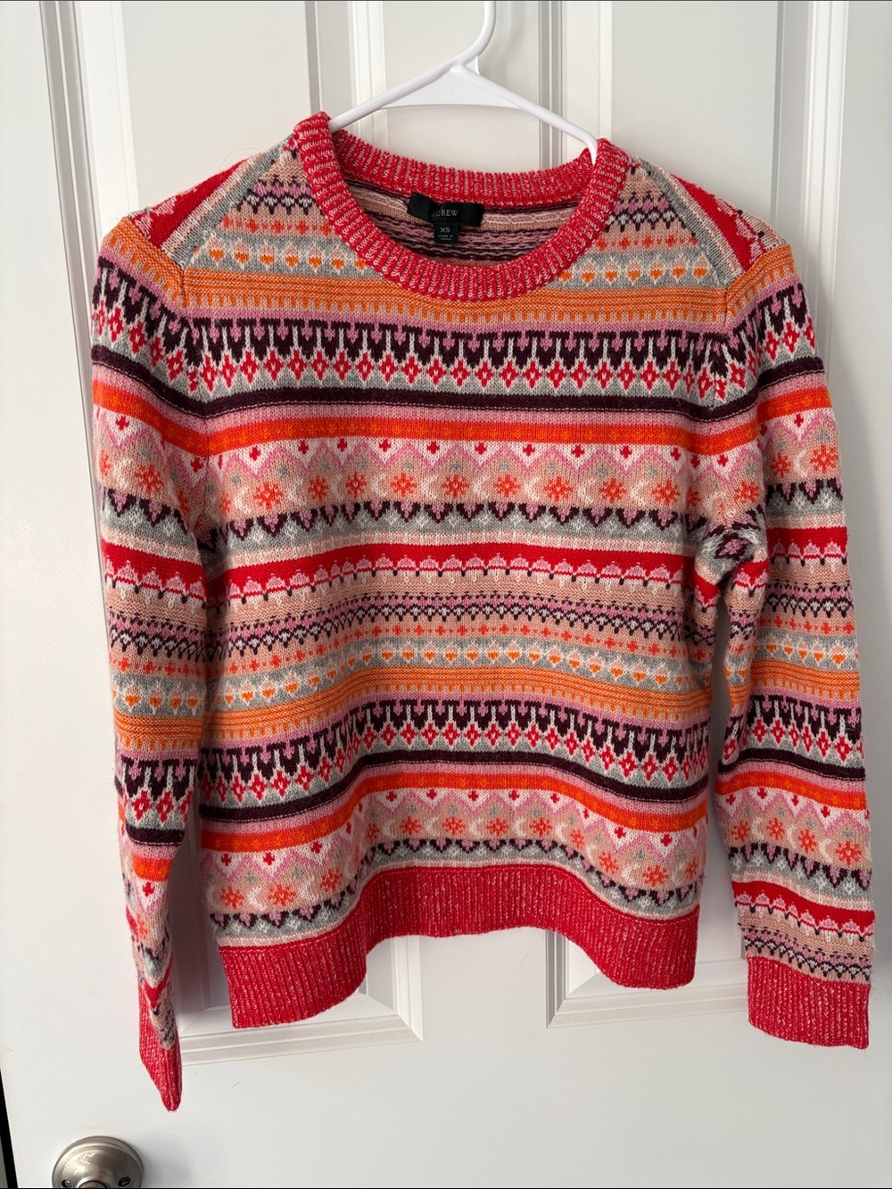 J. crew fair isle sweater size XS